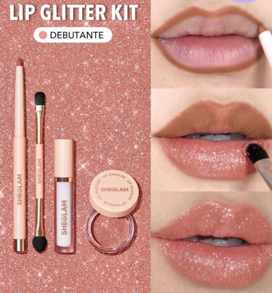 Set de Brillos Tono Debutante