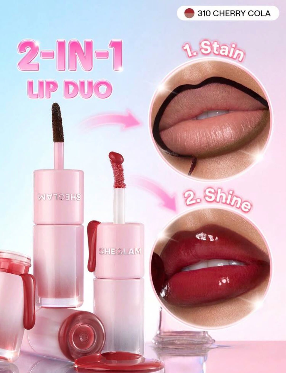 Peel off + gloss tono Cherry Cola