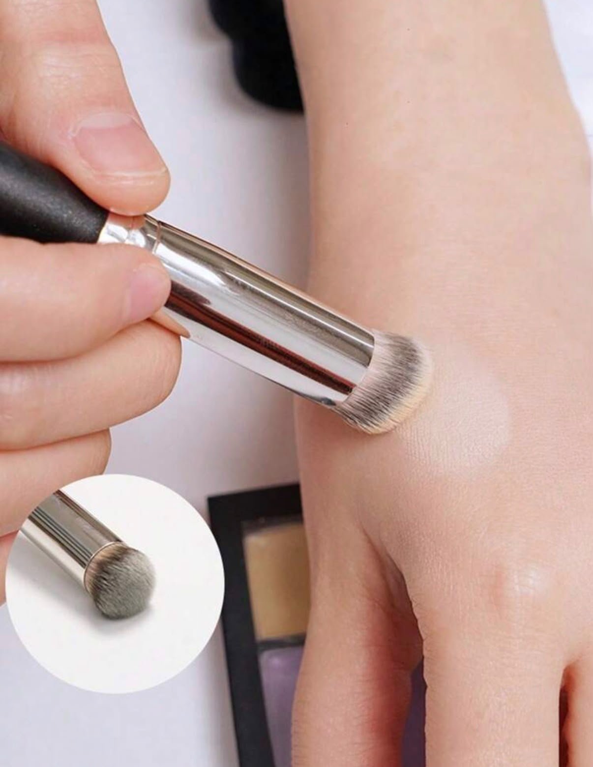 Brocha para difuminas el Corrector